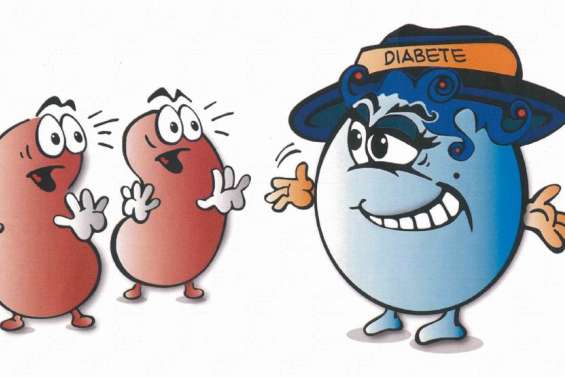 Le diabète menace vos reins