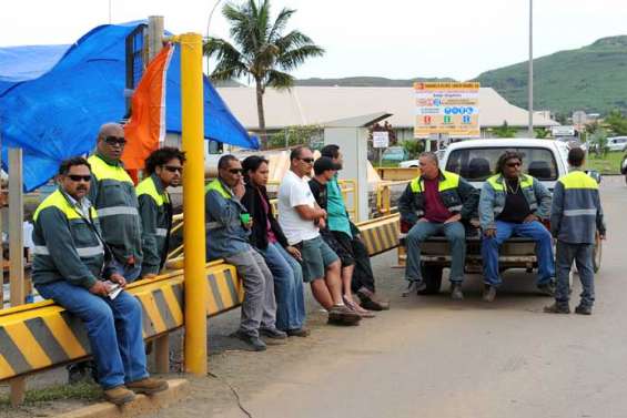 Le travail reprend à la SLN