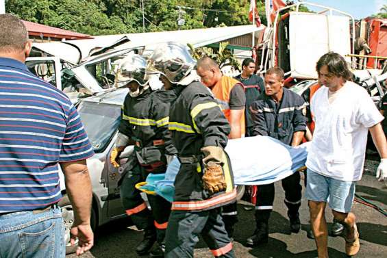 Les pompiers font un carnage