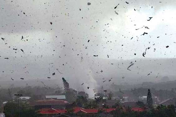 Une petite ville australienne dévastée par une tornade