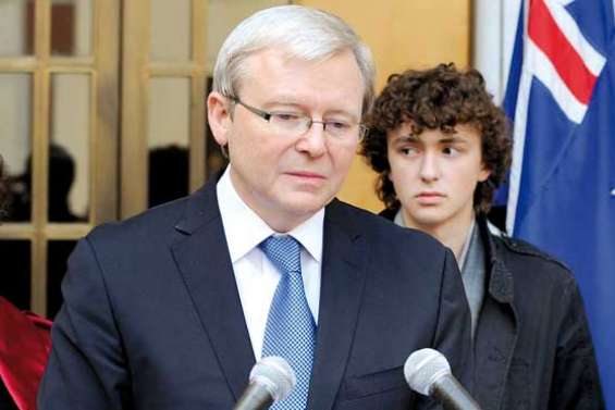 Démission surprise de Kevin Rudd