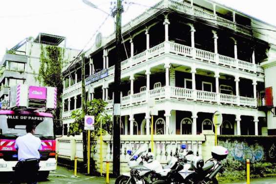 Incendie à l'école chinoise
