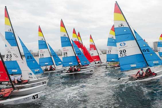 Les Calédoniens mènent la danse aux Mondiaux de Hobie Cat 16