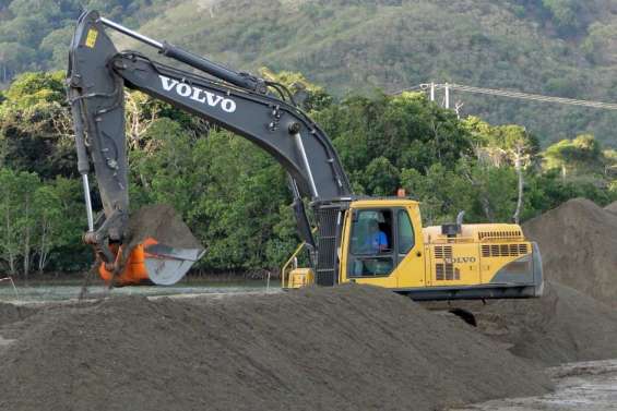 40 000 m3 de sable contre l'érosion