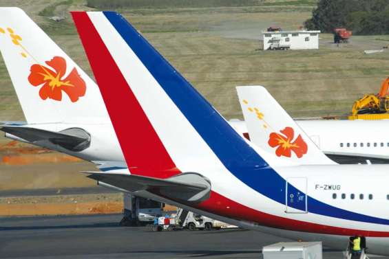 Air Sarko One à Tontouta