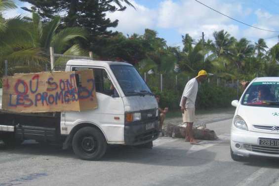 Barrages filtrants d'usagers mécontents