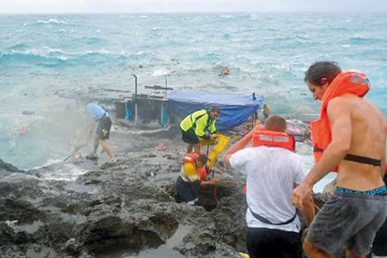 27 demandeurs d'asile noyés