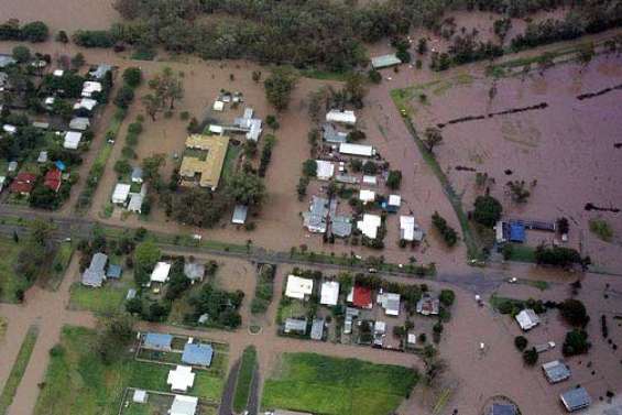 Le Queensland sous les eaux