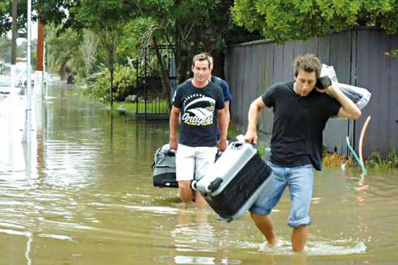 Auckland les pieds dans l'eau