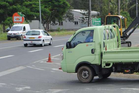Un nouveau giratoire avec entrées sur le futur
