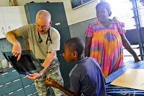 Les militaires en renfort