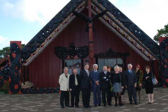 Communion avec les Maoris