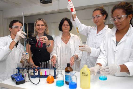 Les apprentis chimistes sélectionnés