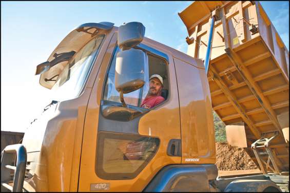 La mine roule sur la ville