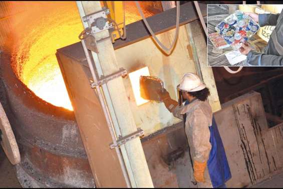 Le nickel a soif de canettes