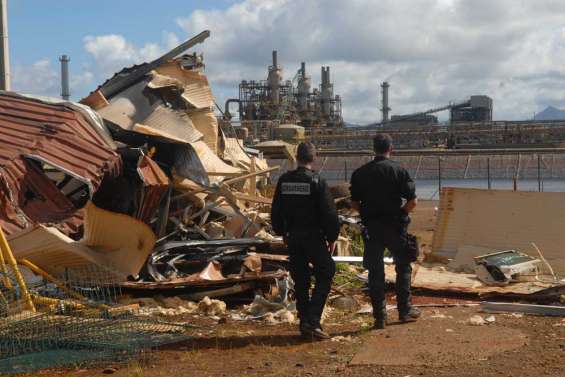 Des dégâts impressionnants à Goro