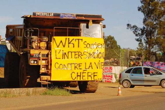 Le conflit a débordé sur la route