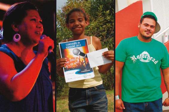 Portraits de karaoké