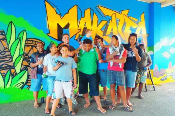 Un béton haut en couleur