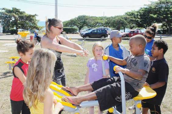 Un fitness park en libre accès