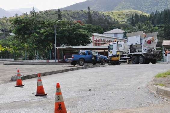 Coup de neuf sur le parking