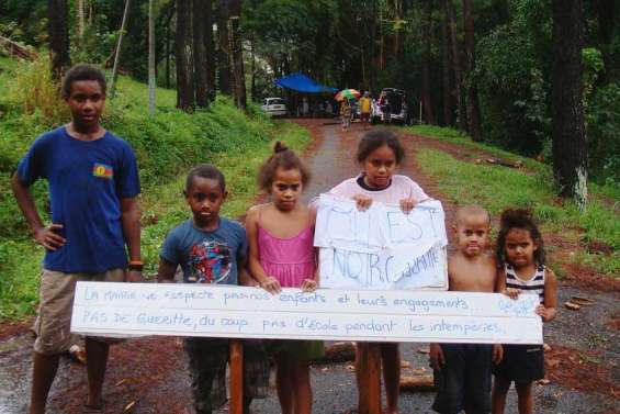 Après la pluie, les parents
