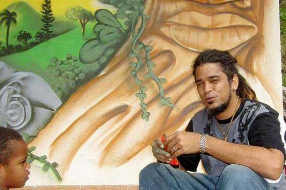 Du graff malgré la pluie