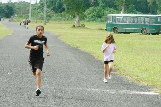 En course pour La Foa