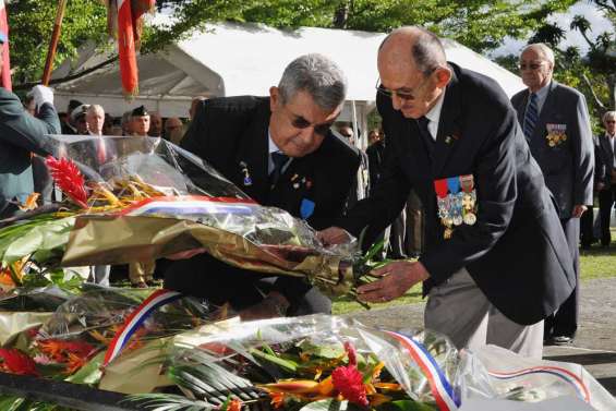 Beaucoup de jeunes à la cérémonie