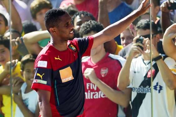 EN VIDEO : Eto'o fait déjà le bonheur des Brésiliens 