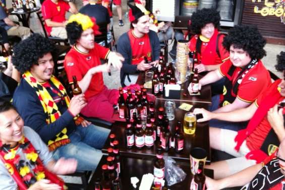 Les Belges enflamment Belo Horizonte