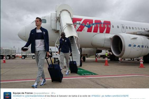 Les Bleus sont à Salvador 