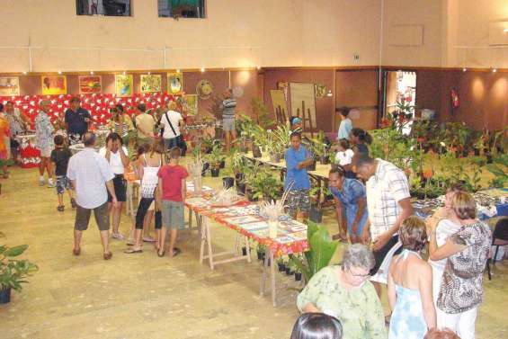 Plantes et artisanat s'exposent