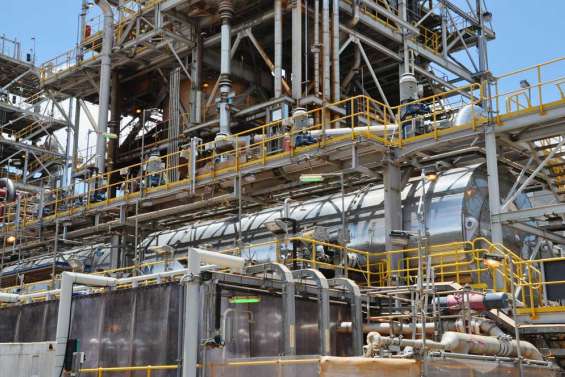 L'usine en arrêt total