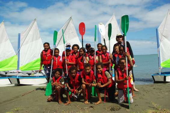 La voile est dans le vent