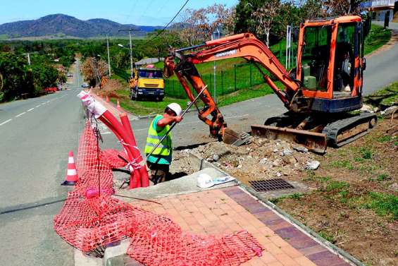 Une vaste opération d’enfouissement du réseau électrique
