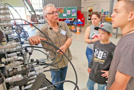 Parents et adolescents ont découvert le lycée agricole et général Michel-Rocard