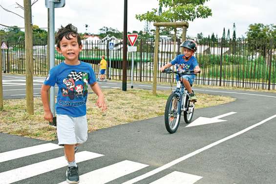 Une piste dédiée à la sécurité routière au cœur de Dumbéa