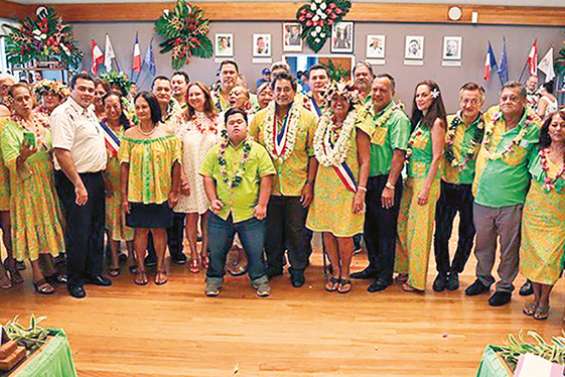 Punaauia : Simplicio Lissant prend l’écharpe de la légitimité