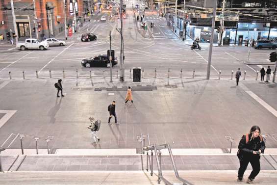 Une partie de Melbourne confinée tout le mois de juillet