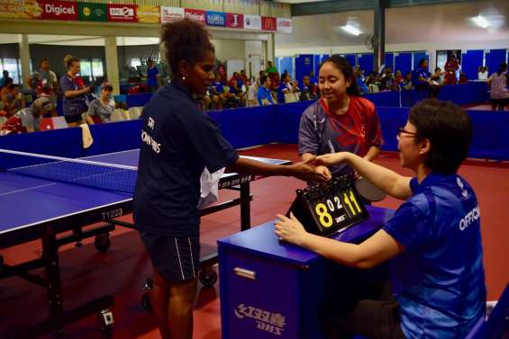 Jeux du Pacifique : les pongistes en route pour des médailles 