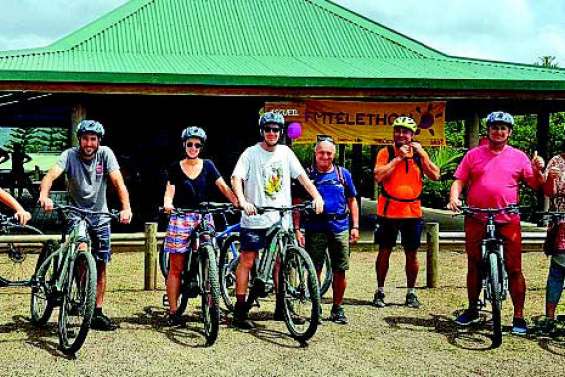 Le Téléthon au parc  des Grandes Fougères