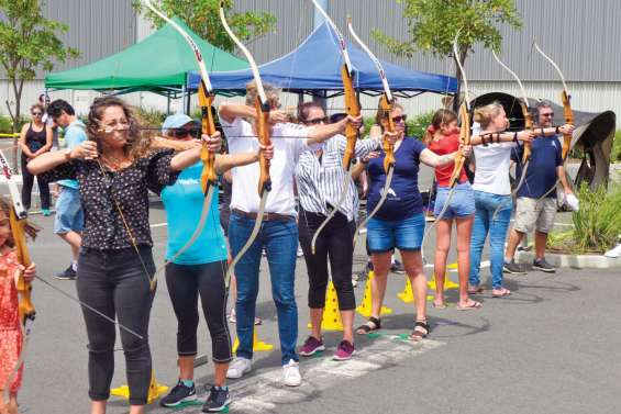 Opération séduction pourla ligue de tir à l’arc