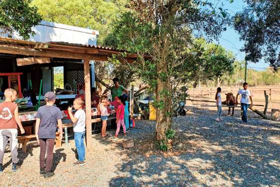 Les jeunes vacanciers ont repris leurs activités