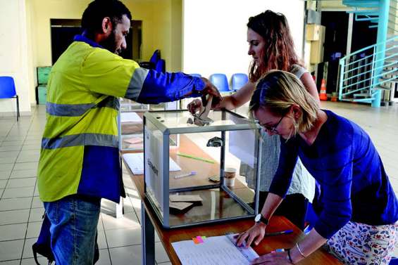 Jour de vote à la Maison des artisans