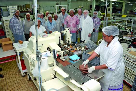 Le FLNKS Sud visite l’entreprise Biscochoc