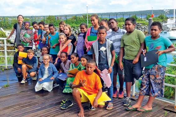 Un futur sentier poétique et numérique à Wé