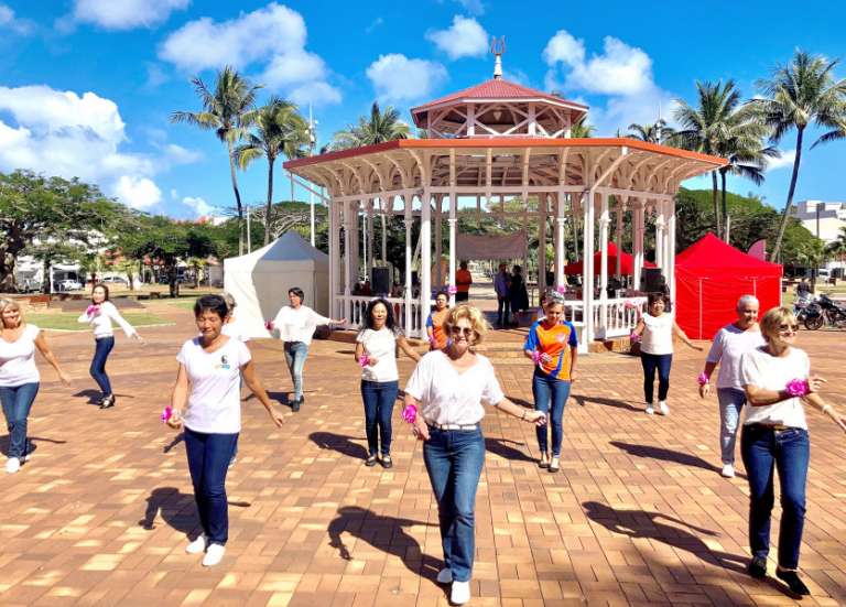Des roses (et des animations) contre le cancer jusqu'à 14 h au kiosque à musique