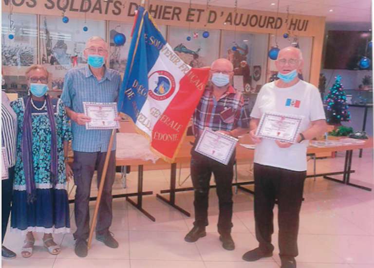 Le Souvenir français a honoré quatre de ses membres