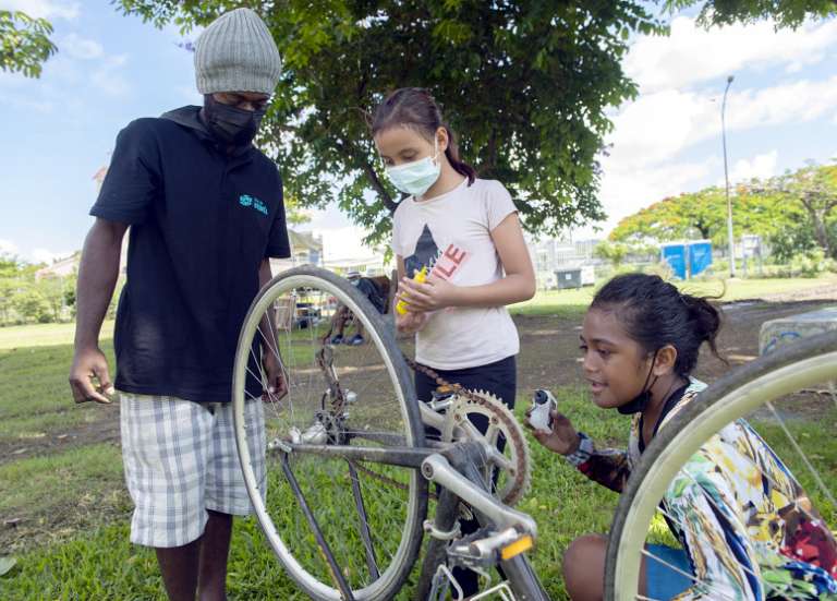 Retap'vélo, l'atelier qui apprend aux jeunes cyclistes à devenir débrouillards